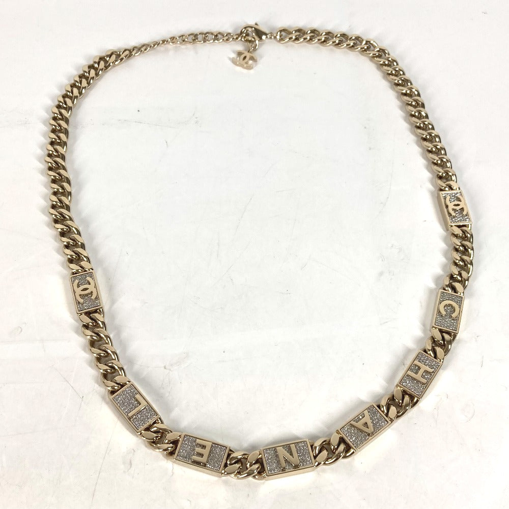 CHANEL belt metal gold B21C COCO Mark Chain belt Women  d