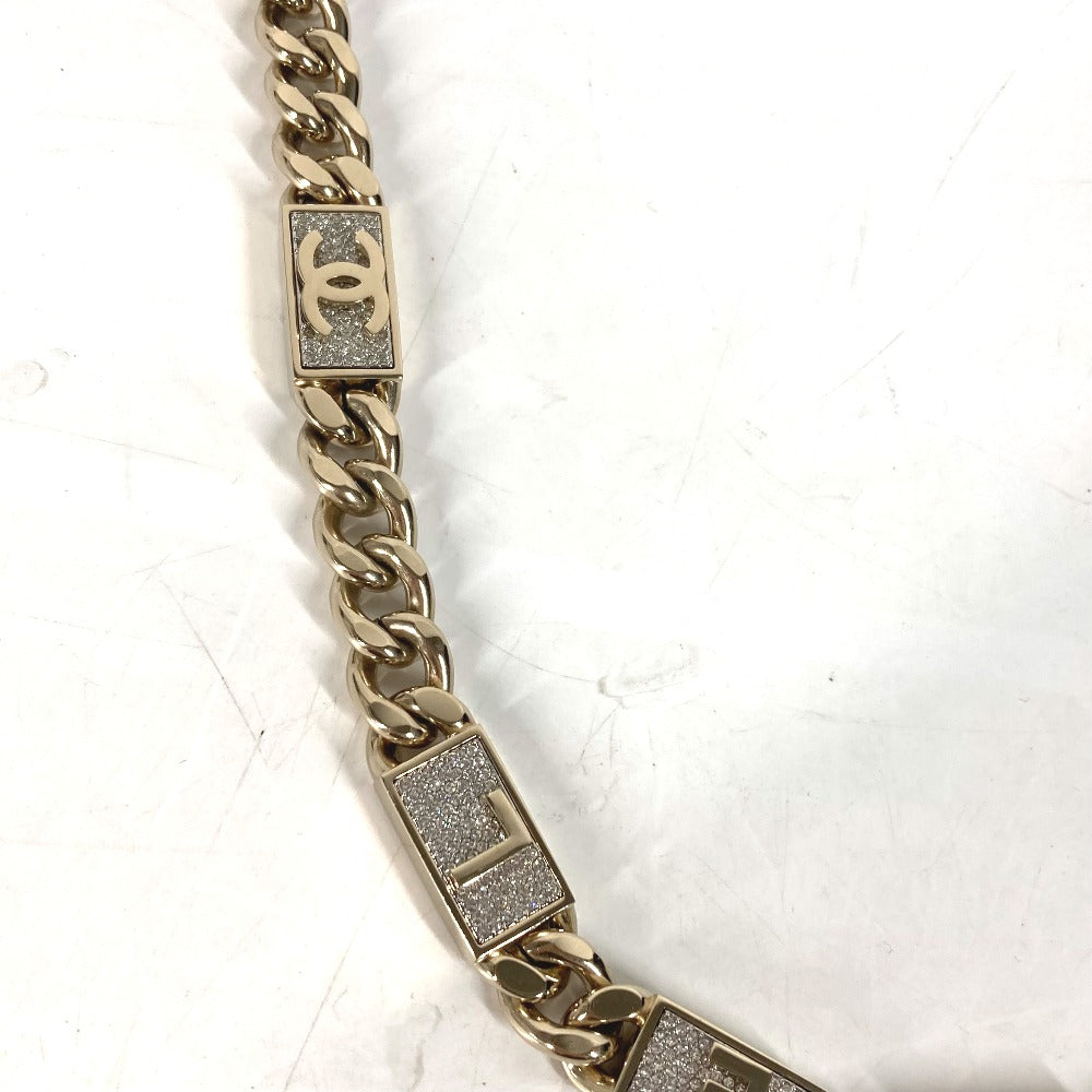 CHANEL belt metal gold B21C COCO Mark Chain belt Women  d