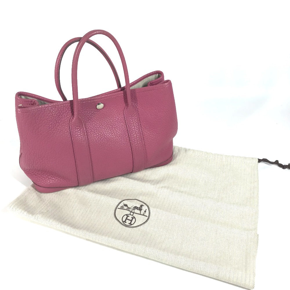 HERMES Tote Bag Negonda Purple type Bag Garden party TPM Women  d