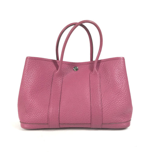 HERMES Tote Bag Negonda Purple type Bag Garden party TPM Women  d