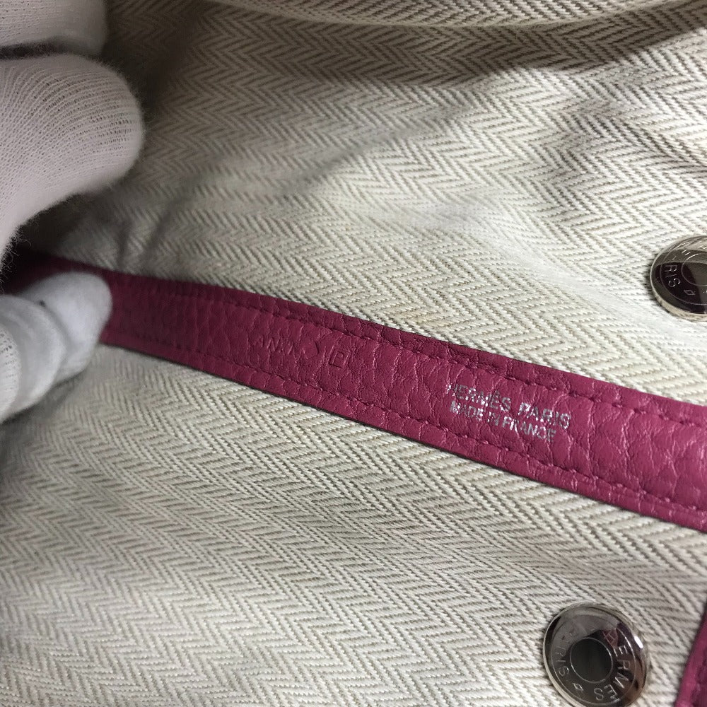 HERMES Tote Bag Negonda Purple type Bag Garden party TPM Women  d