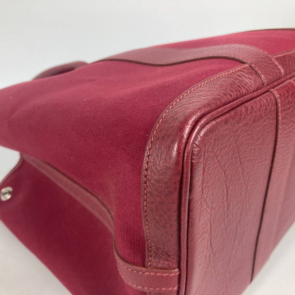 HERMES Shoulder Bag Toile Officier, Negonda Red Garden party PM Women  d