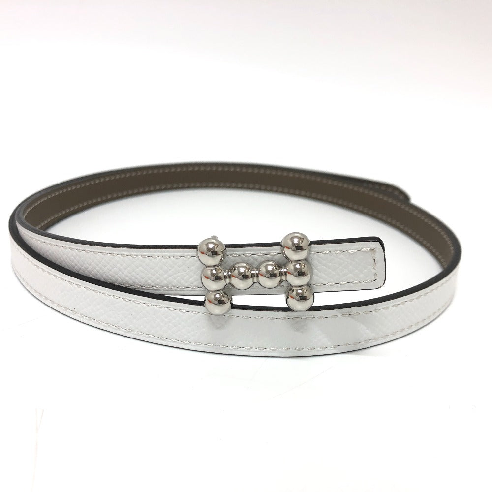 HERMES belt Epsom, Swift gray bubble Women 75  d