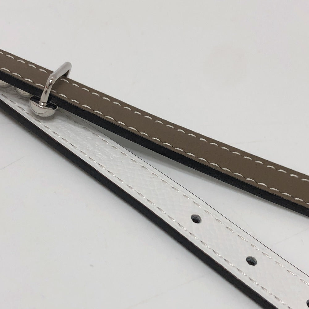 HERMES belt Epsom, Swift gray bubble Women 75  d