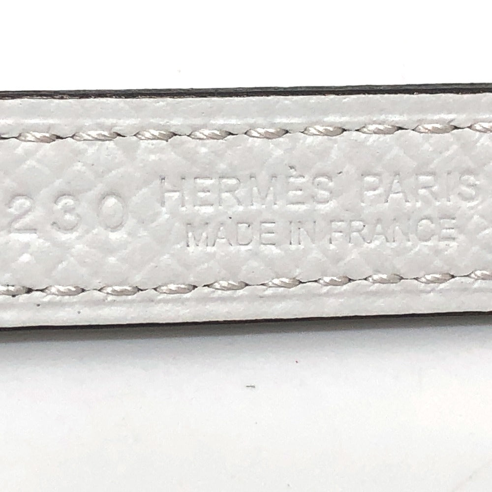HERMES belt Epsom, Swift gray bubble Women 75  d