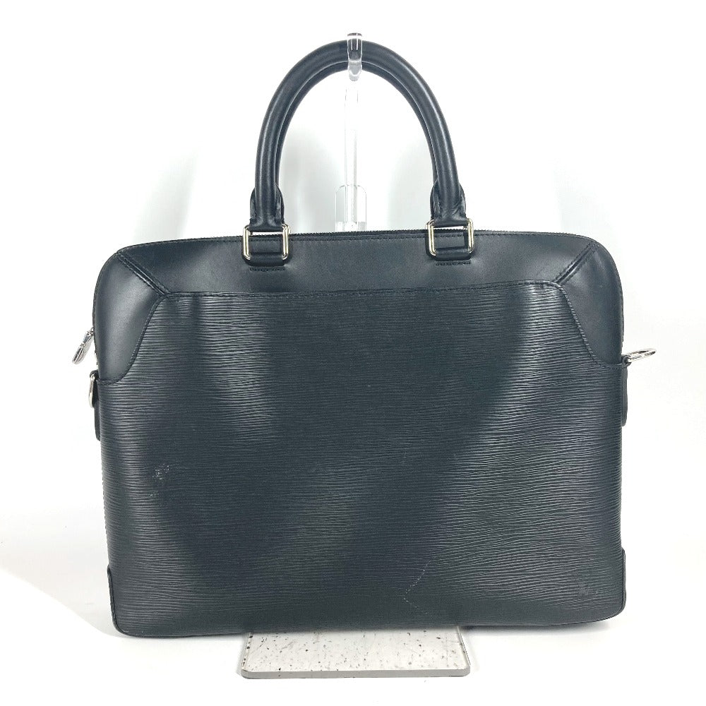LOUIS VUITTON Business bag M51689 Epi Leather black Epi Oliver mens  d