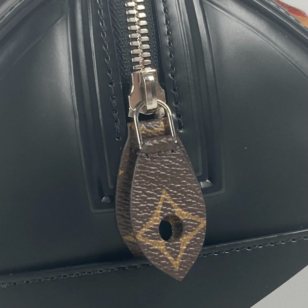 LOUIS VUITTON Handbag leather black Space Collection Speedy 25 mens  d