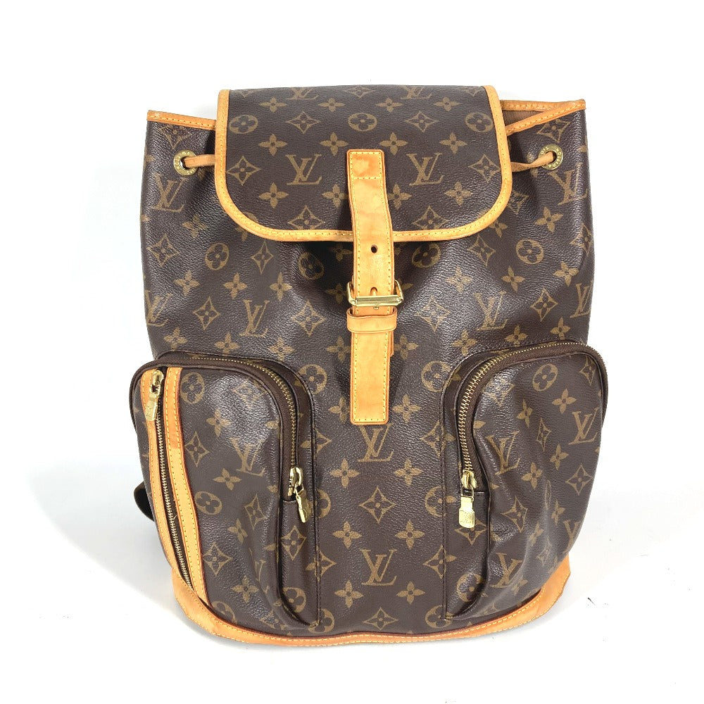LOUIS VUITTON Backpack M40107 Monogram canvas Brown Monogram Sac A Dos�EBosphore unisex(Unisex)