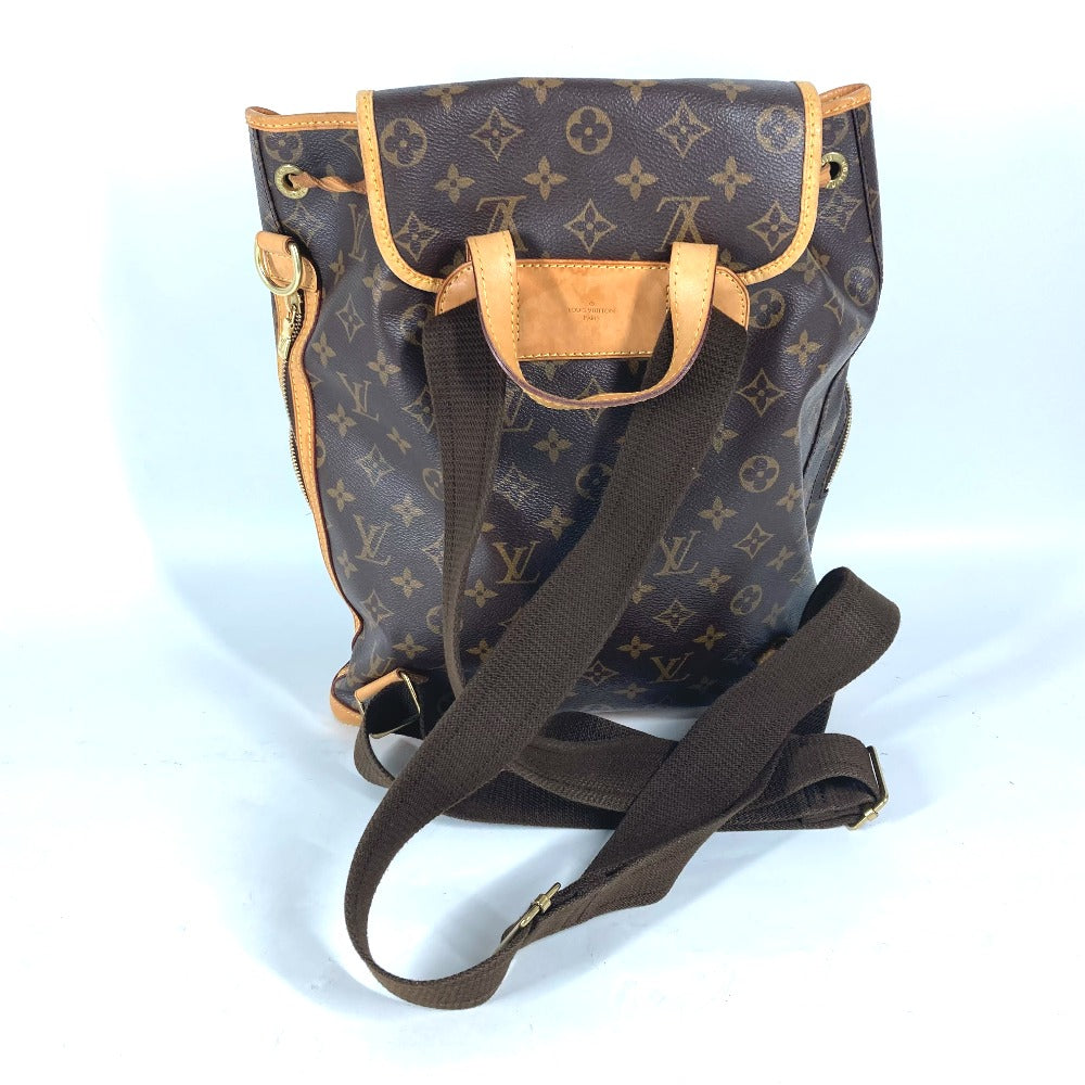 LOUIS VUITTON Backpack M40107 Monogram canvas Brown Monogram Sac A Dos�EBosphore unisex(Unisex)