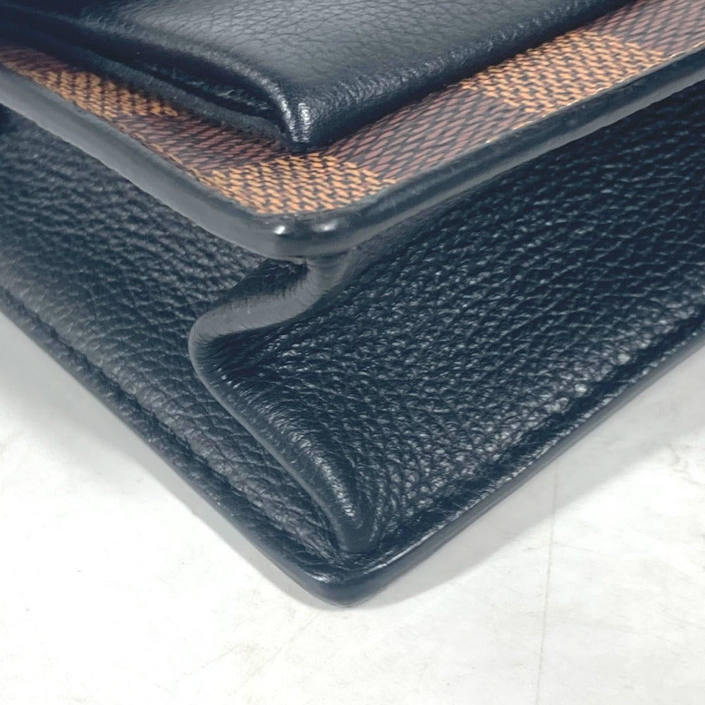 LOUIS VUITTON Long Wallet Purse N60221 Damier canvas Brown Damier Portefeuille�EVavinChain Women