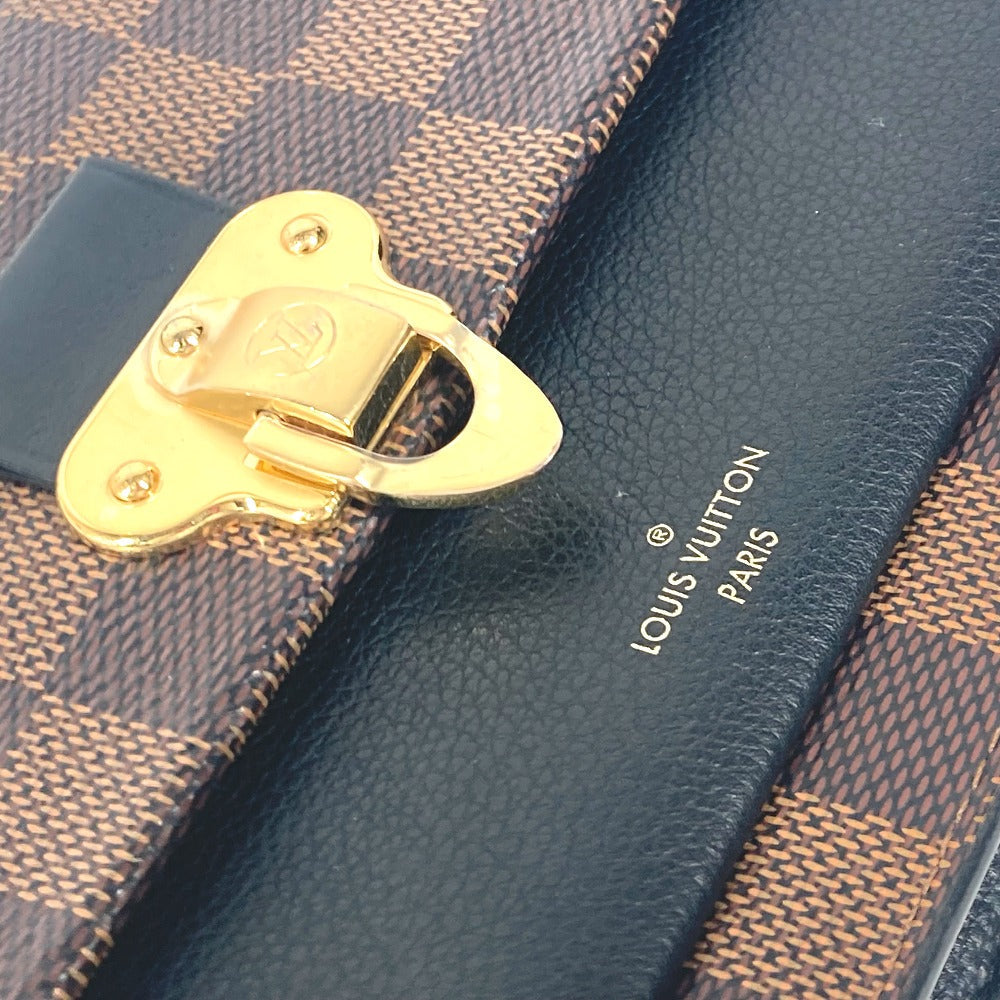 LOUIS VUITTON Long Wallet Purse N60221 Damier canvas Brown Damier Portefeuille�EVavinChain Women