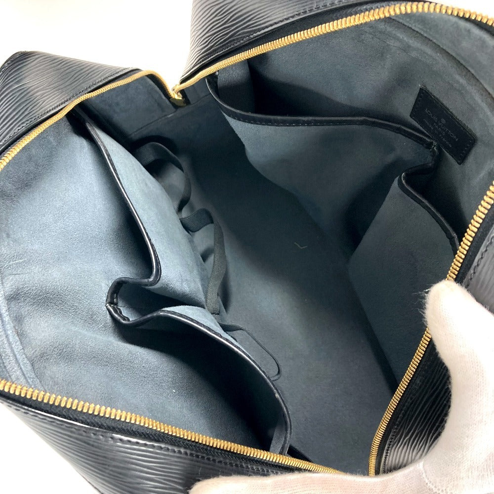 LOUIS VUITTON Handbag Epi Leather black Epi Special Order Deauville Women  d