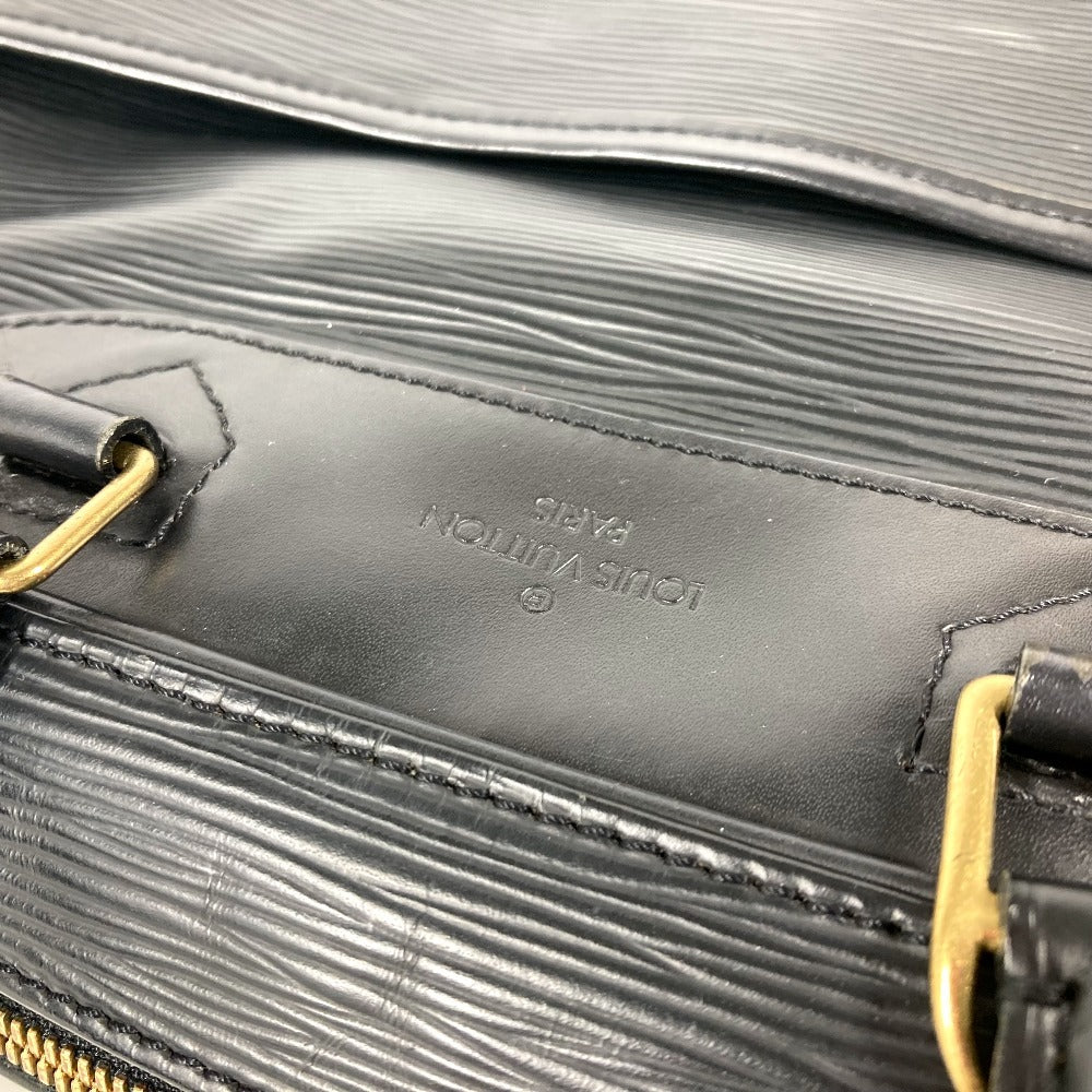 LOUIS VUITTON Handbag Epi Leather black Epi Special Order Deauville Women  d