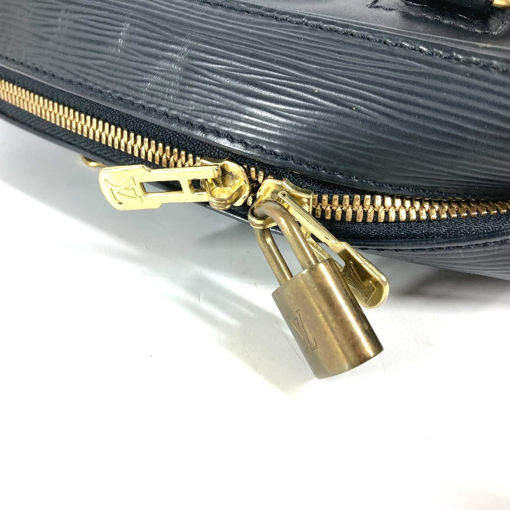 LOUIS VUITTON Handbag Epi Leather black Epi Special Order Deauville Women  d