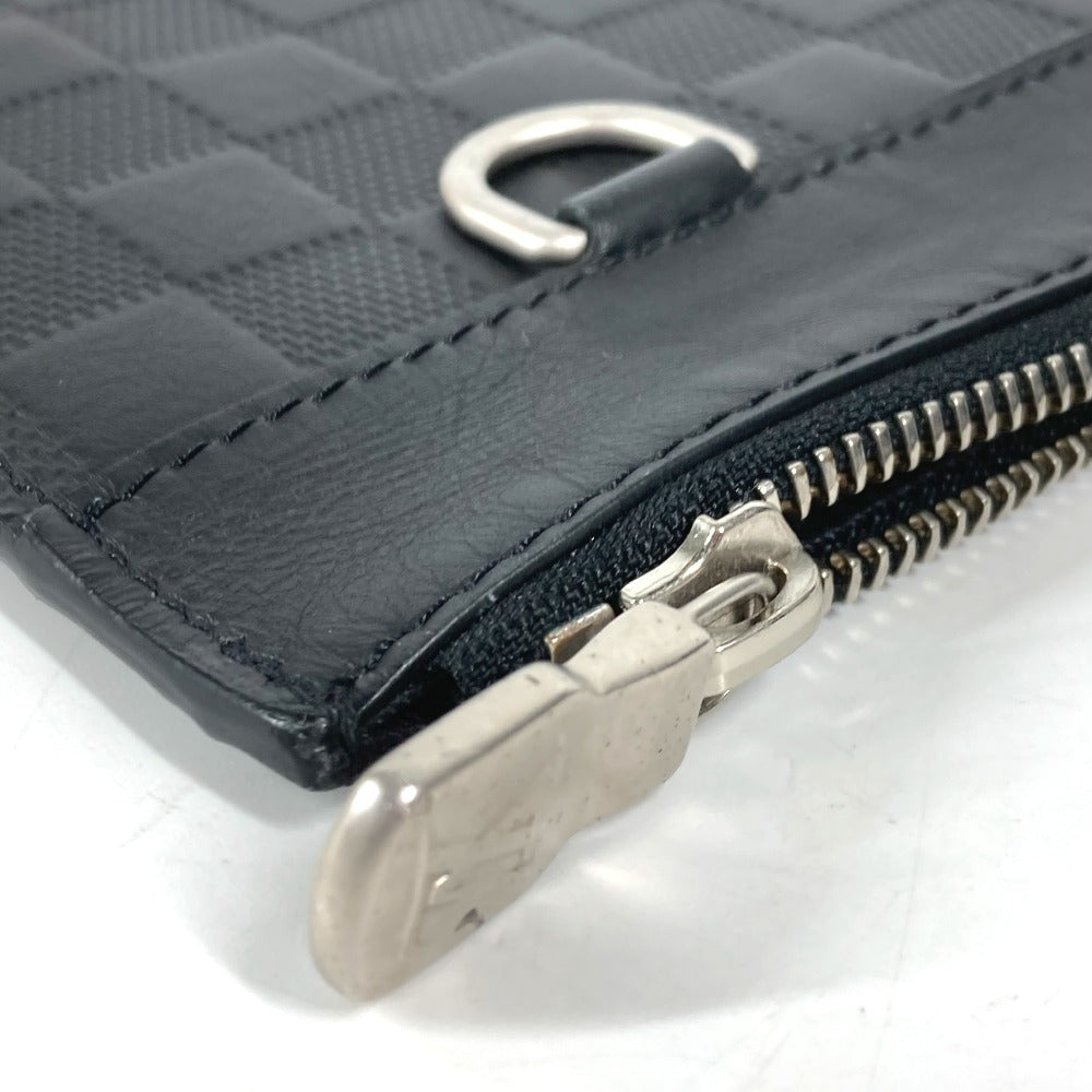 LOUIS VUITTON Clutch bag N60112 Damier Anfini Leather black Damier Anfini Pochette Discovery mens  d