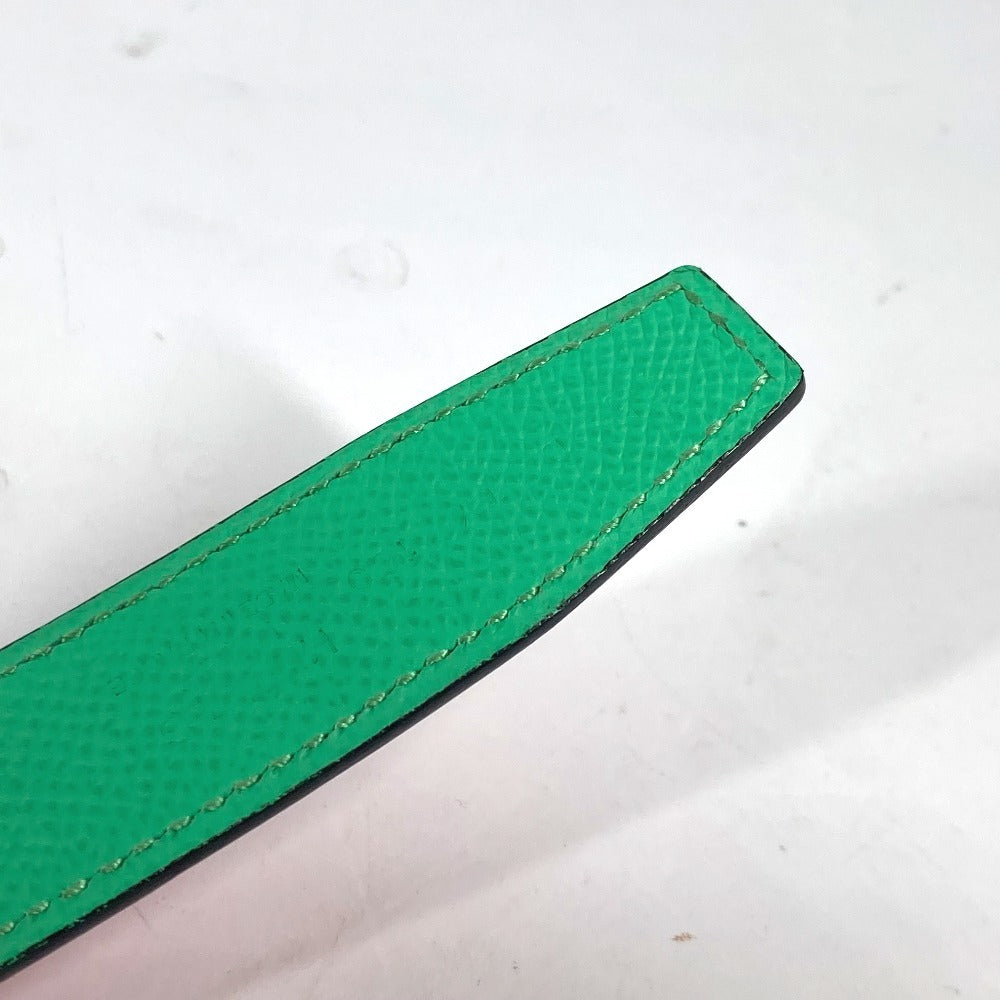HERMES belt Epsom, Swift Pink x green Constance reversible H belt Women 75  d