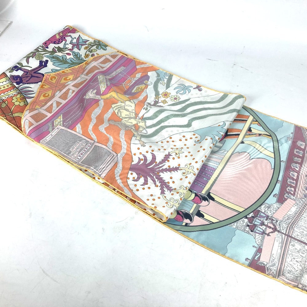 HERMES scarf silk multicolor LE PREMIER CHANT WOW Women  d