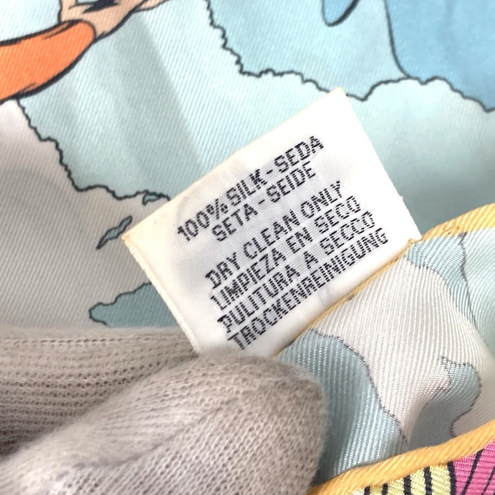 HERMES scarf silk multicolor LE PREMIER CHANT WOW Women  d