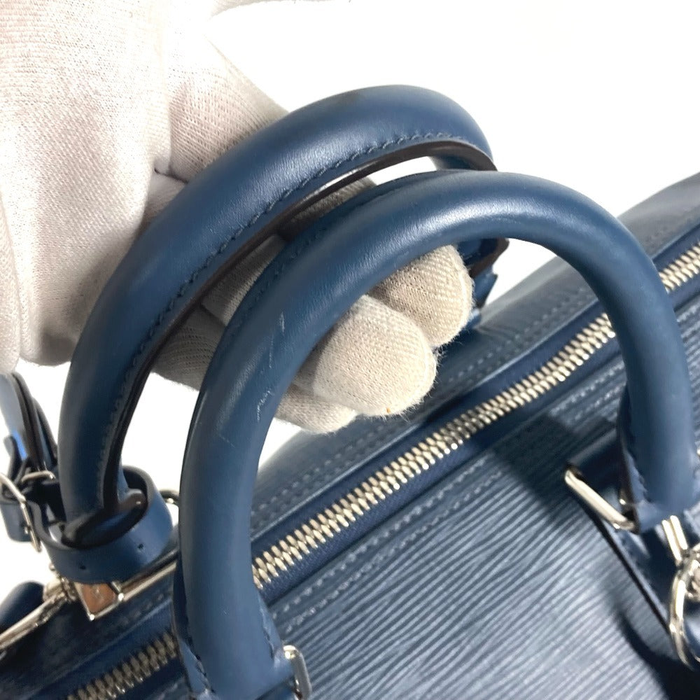 LOUIS VUITTON Boston Duffel bag M40895 Epi Leather blue Epi Hippopotamus unisex(Unisex)  d