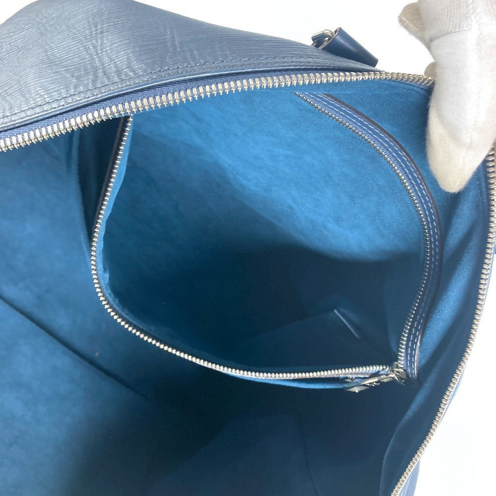 LOUIS VUITTON Boston Duffel bag M40895 Epi Leather blue Epi Hippopotamus unisex(Unisex)  d