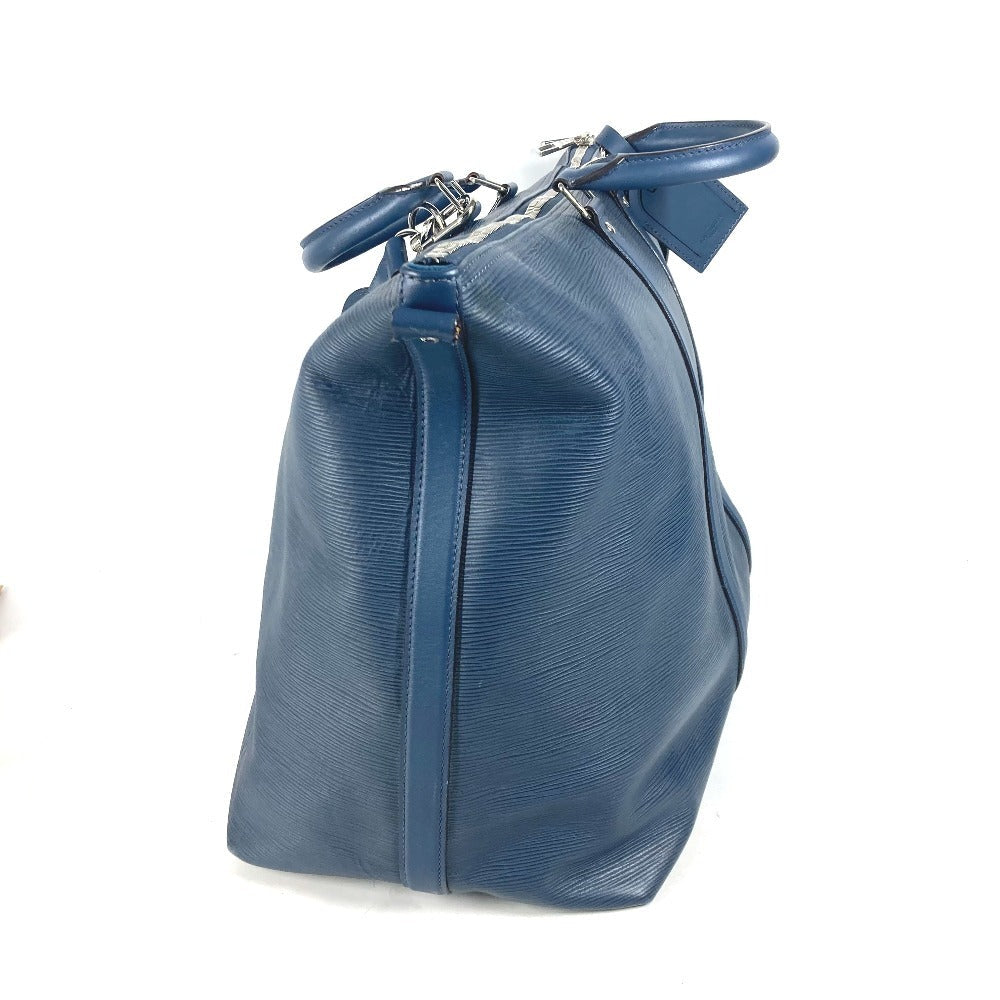 LOUIS VUITTON Boston Duffel bag M40895 Epi Leather blue Epi Hippopotamus unisex(Unisex)  d