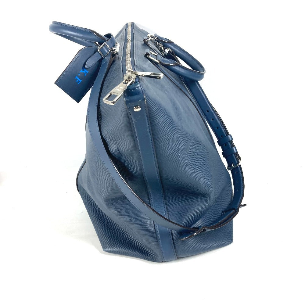 LOUIS VUITTON Boston Duffel bag M40895 Epi Leather blue Epi Hippopotamus unisex(Unisex)  d