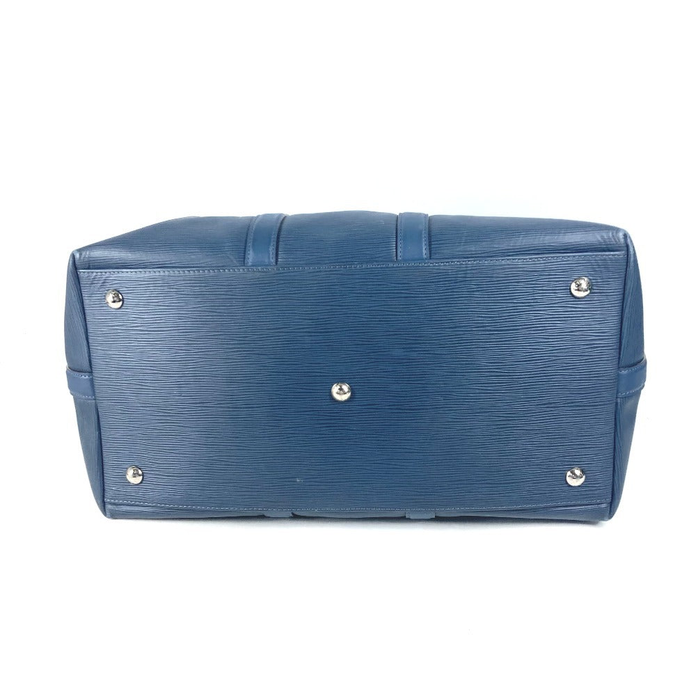 LOUIS VUITTON Boston Duffel bag M40895 Epi Leather blue Epi Hippopotamus unisex(Unisex)  d