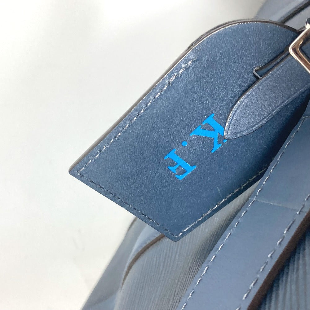 LOUIS VUITTON Boston Duffel bag M40895 Epi Leather blue Epi Hippopotamus unisex(Unisex)  d