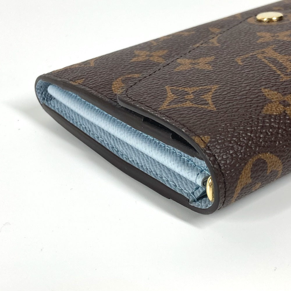 LOUIS VUITTON Long Wallet Purse M83580 Monogram canvas Brown Monogram Portefeuille�ESarah NM Women(Unisex)