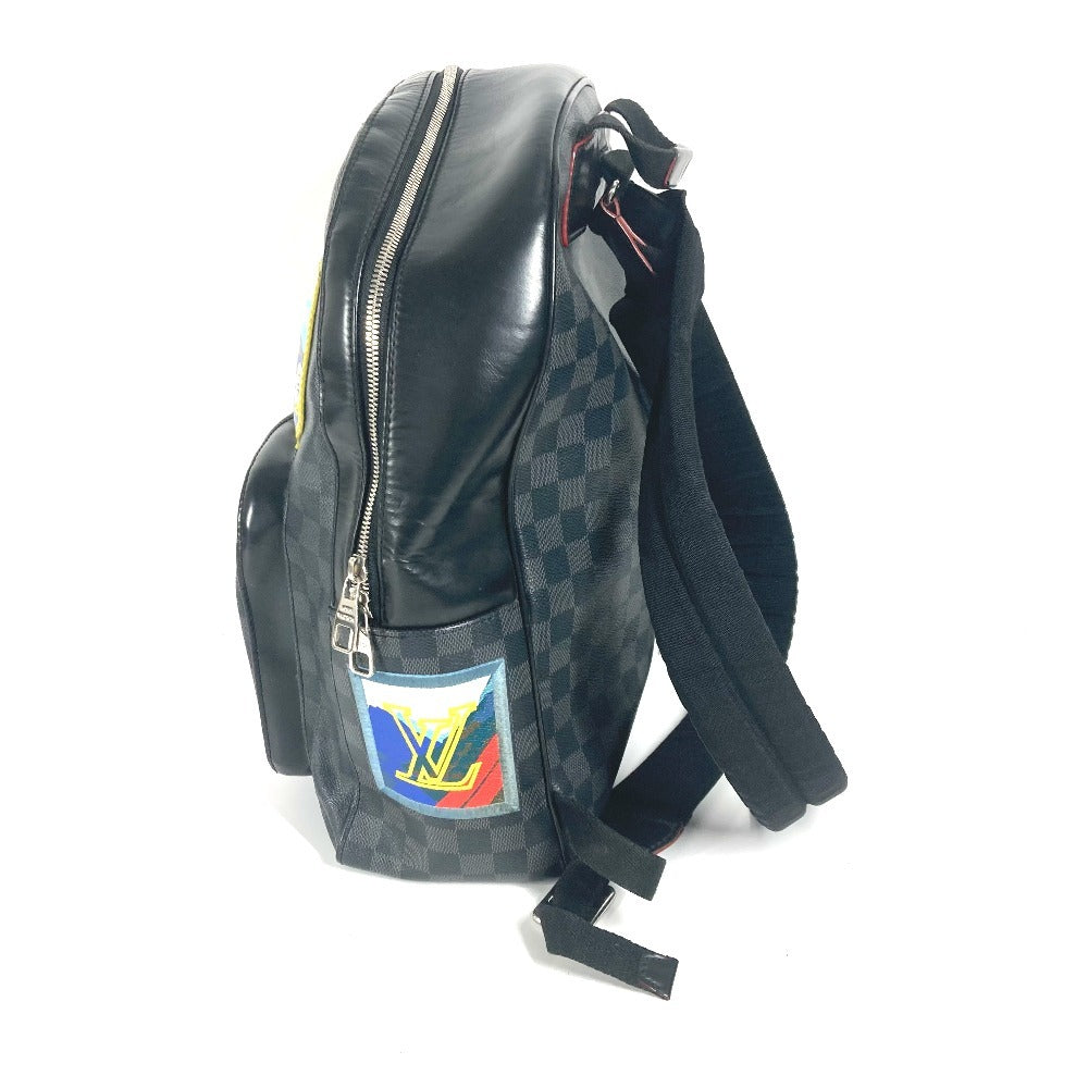 LOUIS VUITTON Backpack N40042 Damier Grafitto Canvas black Damier Graphite LV Alps Collection Backpack Â· Daypack
