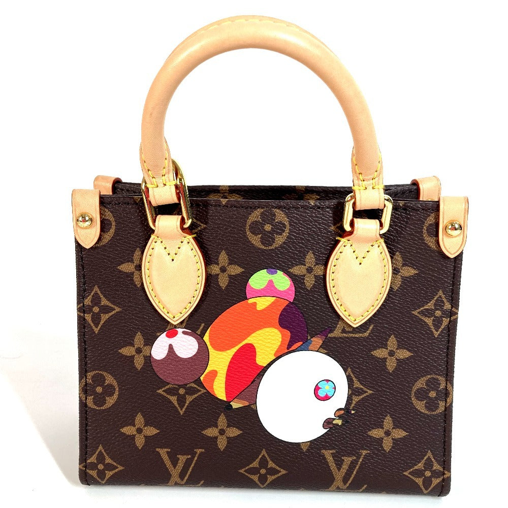 LOUIS VUITTON Handbag Ｍ13668 Monogram canvas Brown LV x TM Monogram On the Go BB
