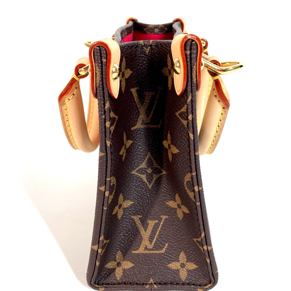 LOUIS VUITTON Handbag Ｍ13668 Monogram canvas Brown LV x TM Monogram On the Go BB