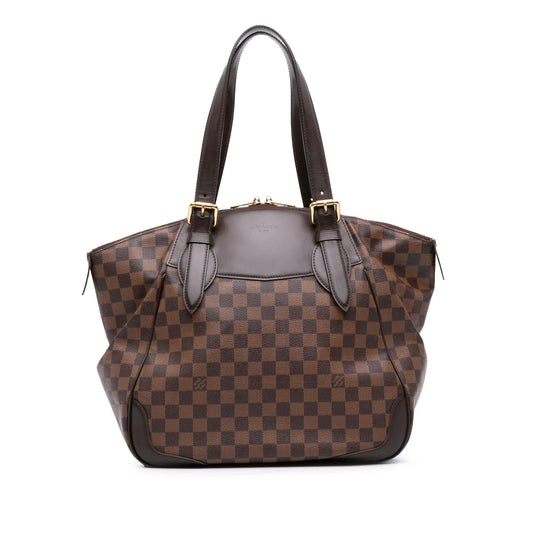 Brown Louis Vuitton Damier Ebene Verona GM Shoulder Bag
