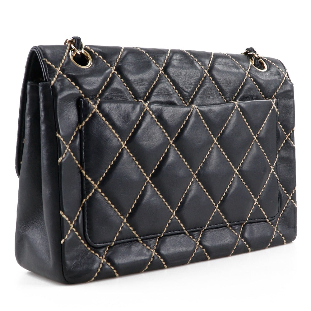 Chanel Wild Stitch Leather Shoulder Bag