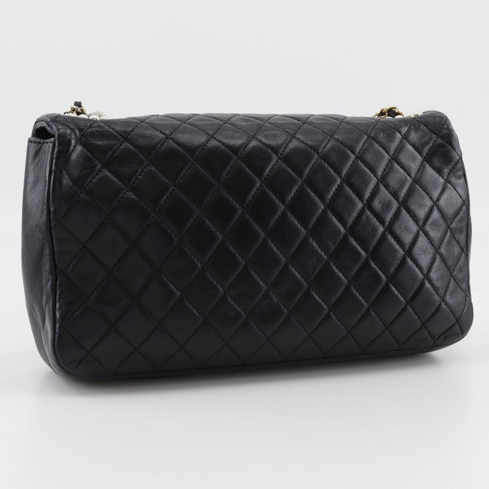 CHANEL Shoulder Bag A39011 lambskin black ChainShoulder Westminster