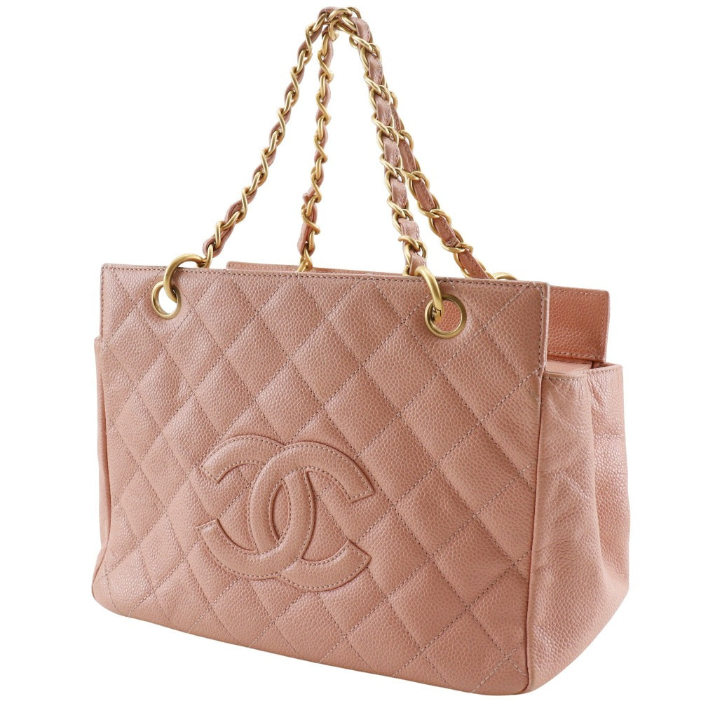 Chanel Matelasse Caviar Skin 2way Tote Bag