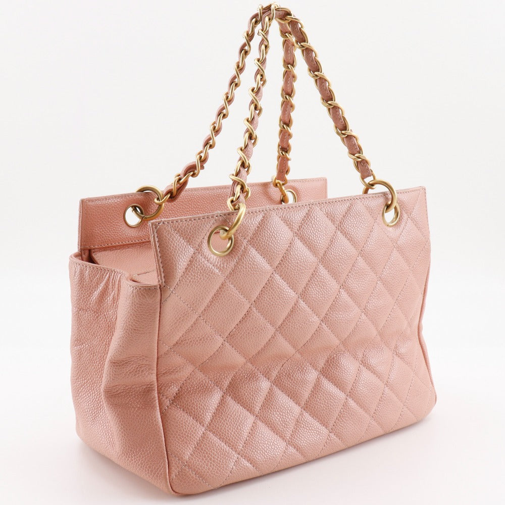 Chanel Matelasse Caviar Skin 2way Tote Bag