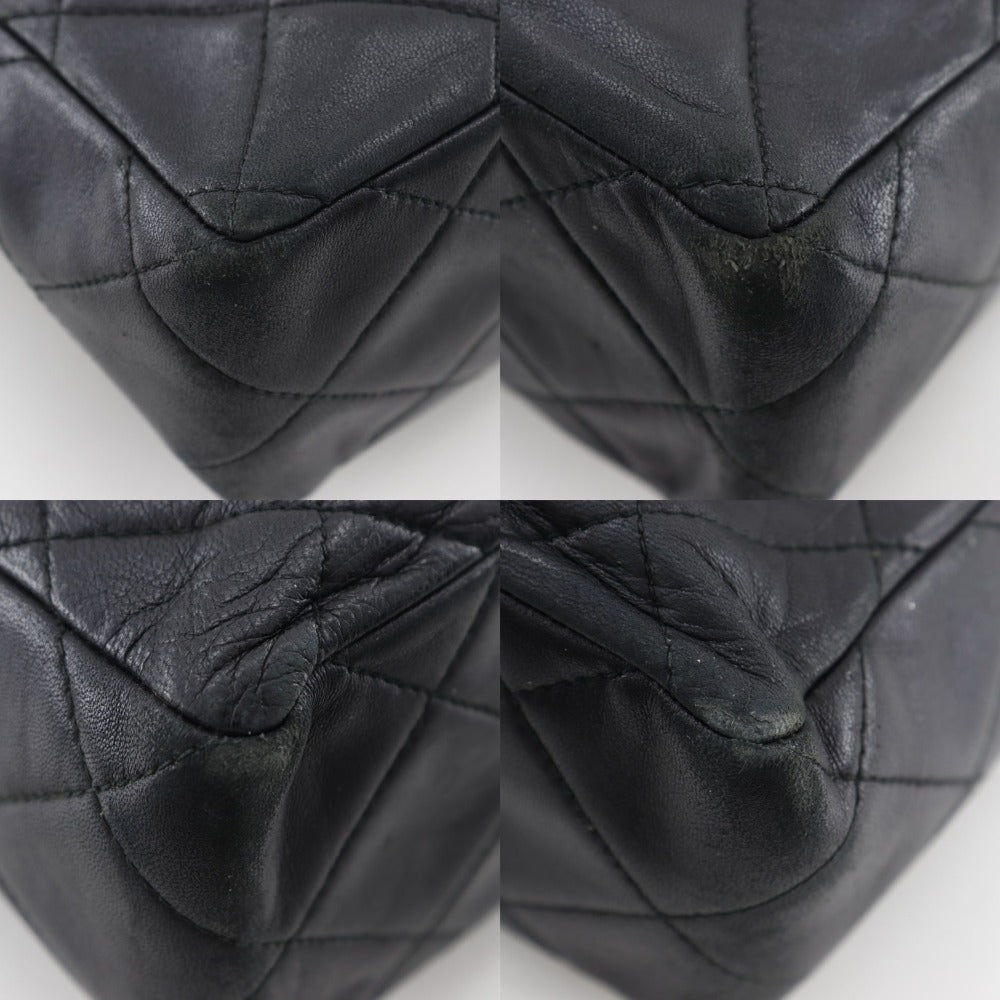 Chanel Matelasse Coco Mark Lambskin Shoulder Bag