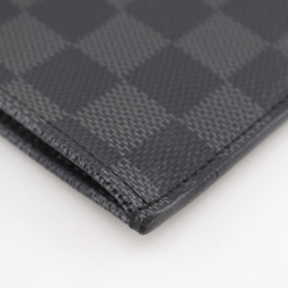 LOUIS VUITTON Clutch bag N41501 Damier Grafitto Canvas black Pochette Jules GM mens  d