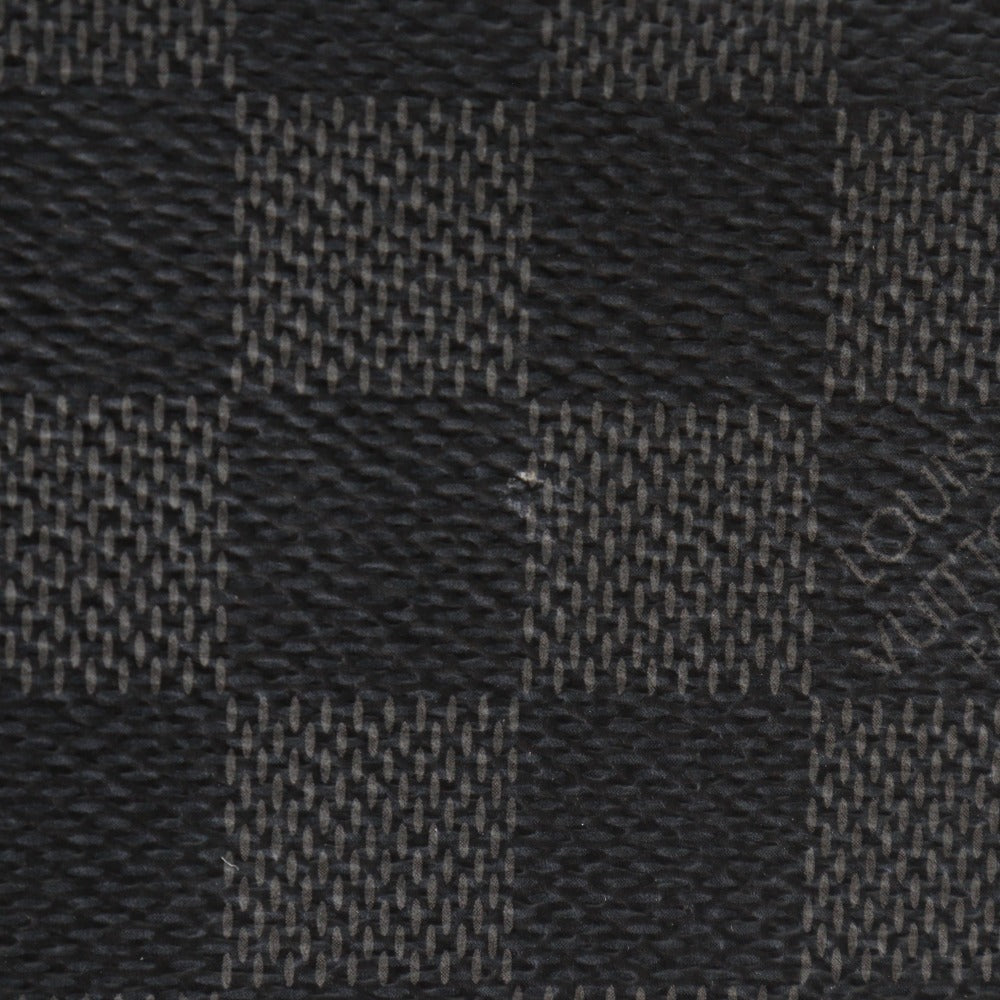LOUIS VUITTON Clutch bag N41501 Damier Grafitto Canvas black Pochette Jules GM mens  d