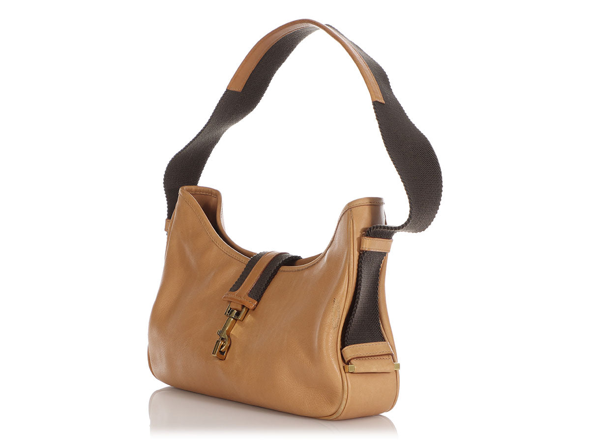 Gucci Small Tan Shoulder Bag
