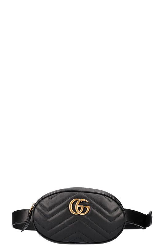 GUCCI GG Marmont Belt Bag Small Black