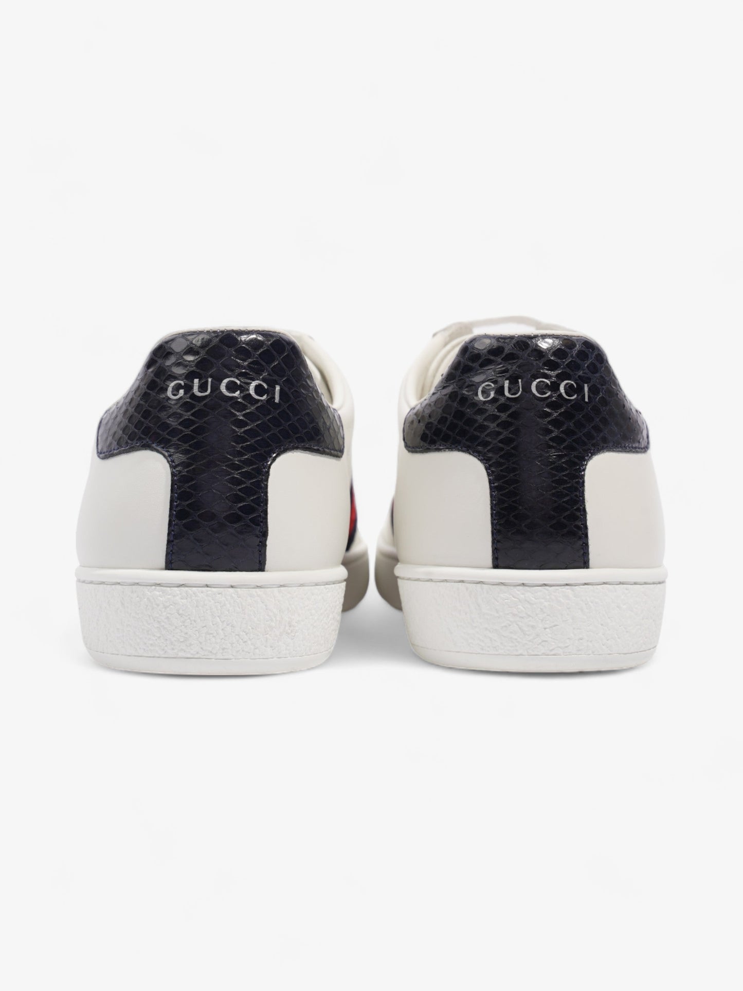 Gucci Ace White / Blue / Red Leather EU 38.5 UK 5.5