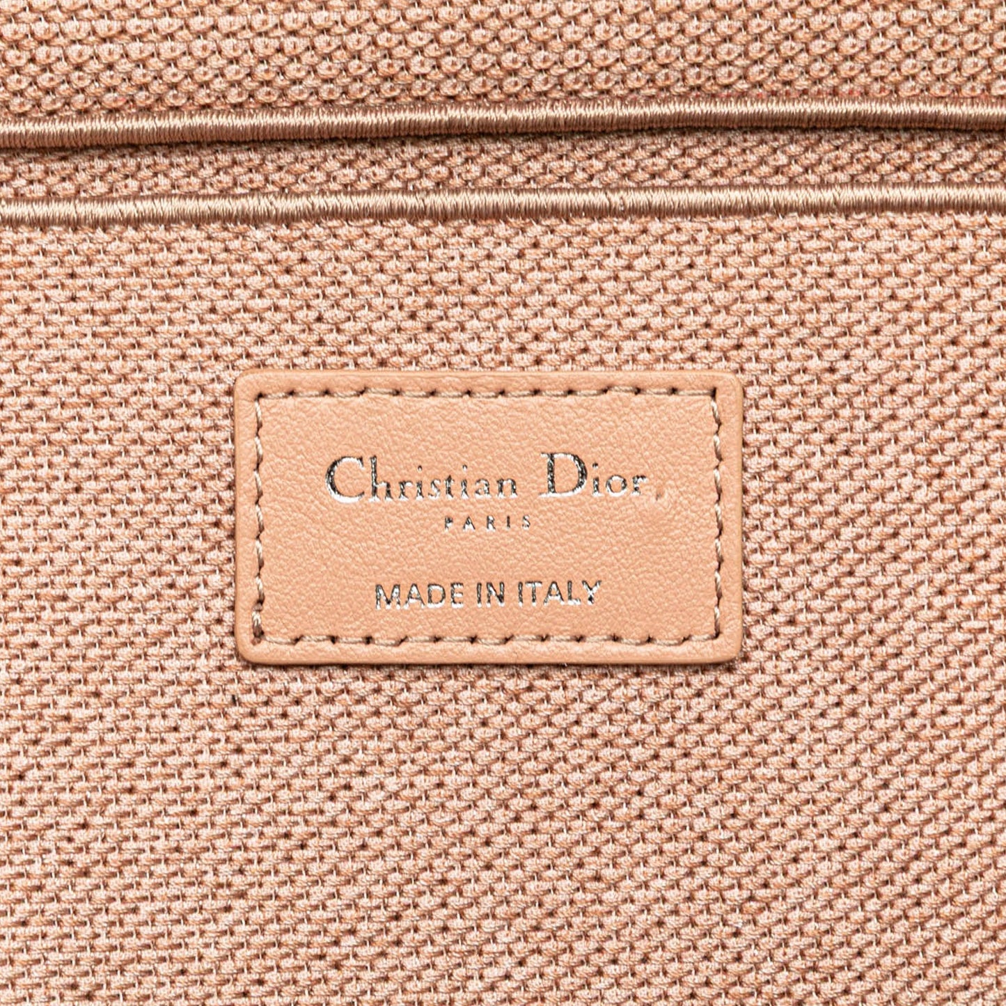 Pink Dior Mesh Embroidered Diortravel Vanity Case
