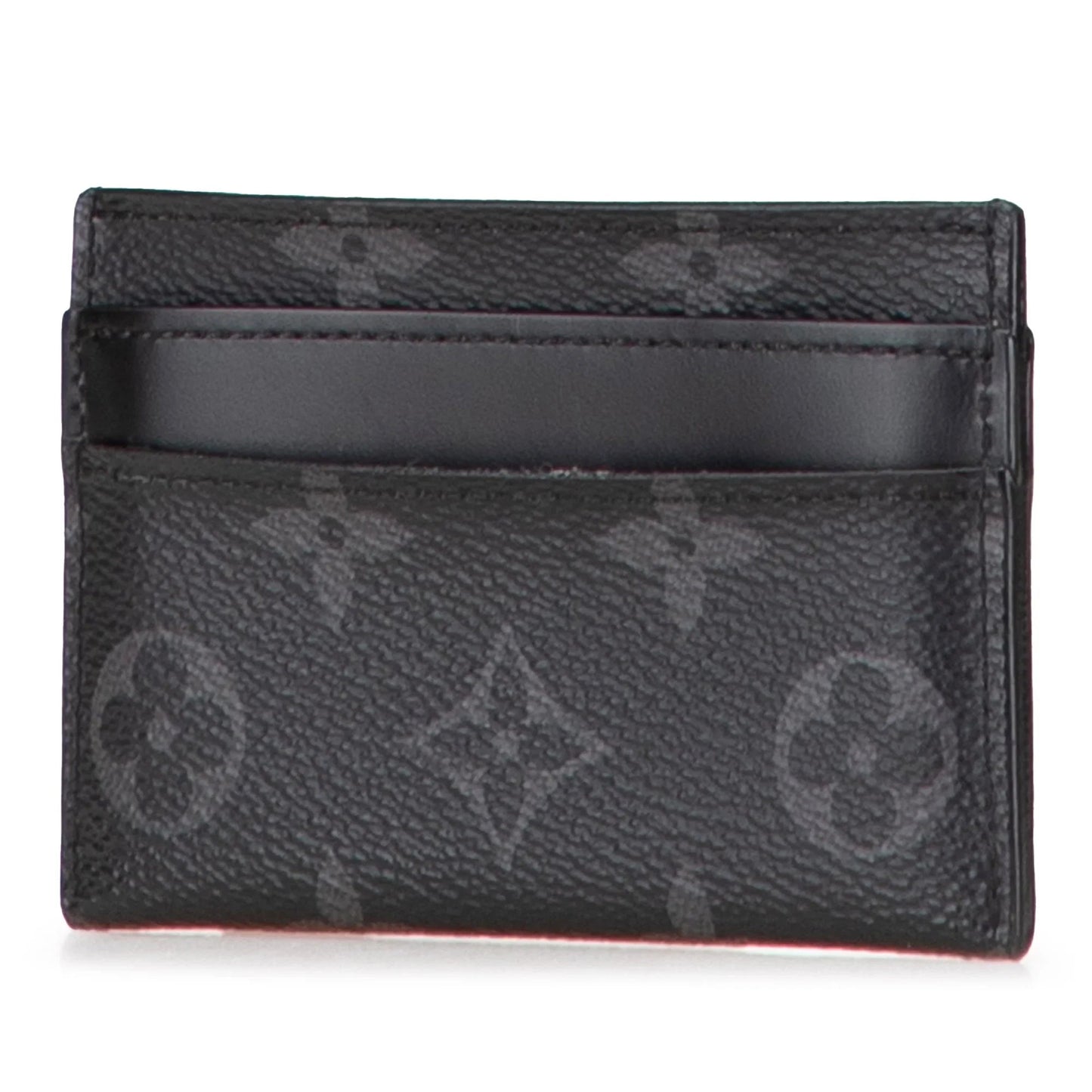 Black Louis Vuitton Monogram Eclipse Double Card Holder