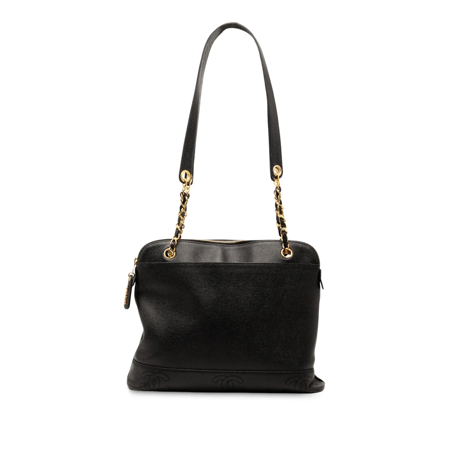 Black Chanel Triple CC Caviar Shoulder Bag