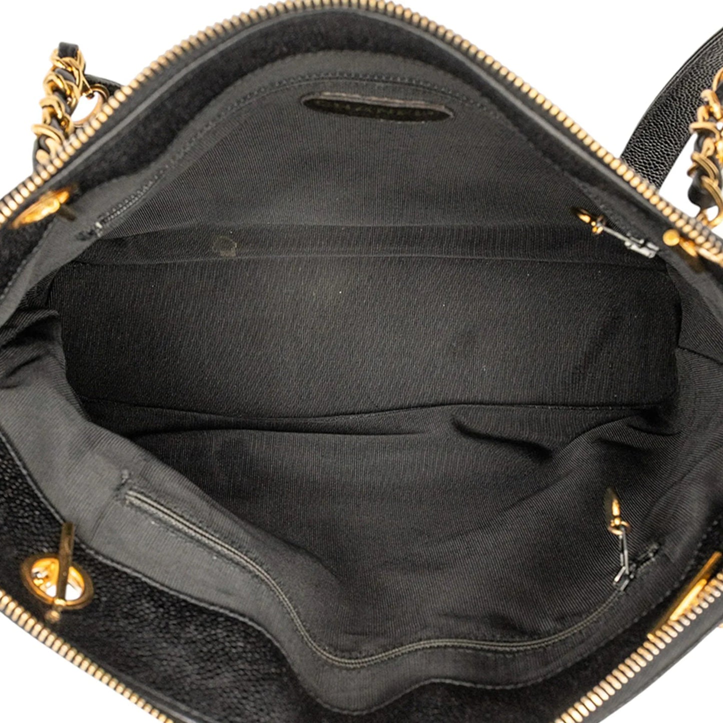 Black Chanel Triple CC Caviar Shoulder Bag