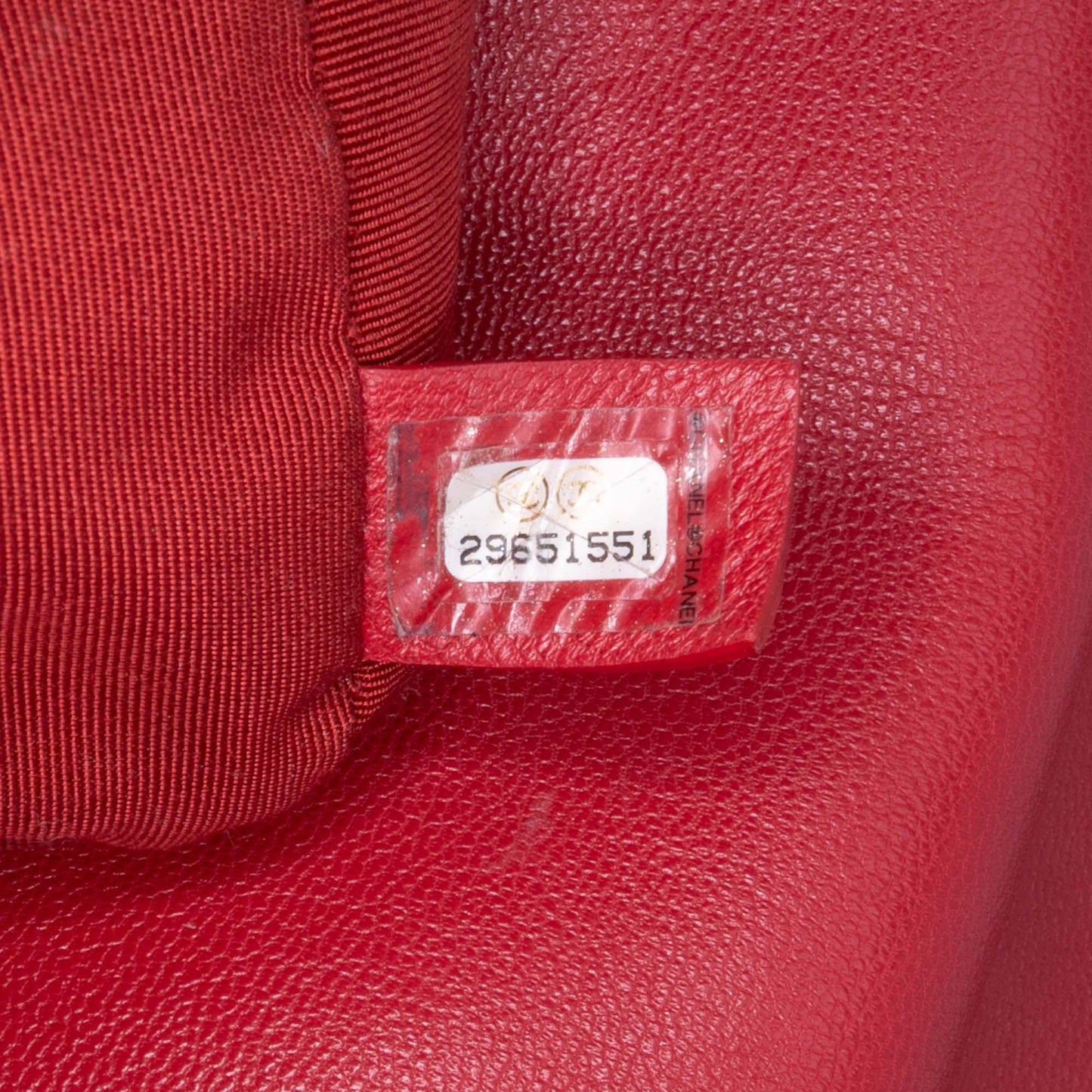 Red Chanel Maxi Lambskin 19 Flap Satchel