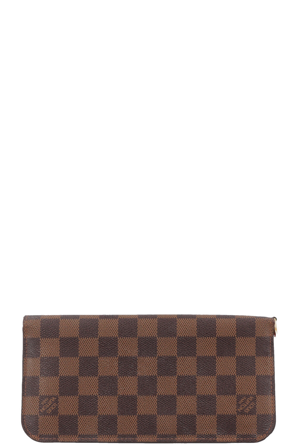 LOUIS VUITTON Insolite Wallet Damier Ebene Red
