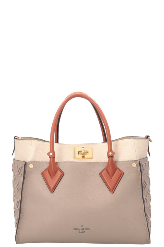 LOUIS VUITTON On My Side Tote MM Galet